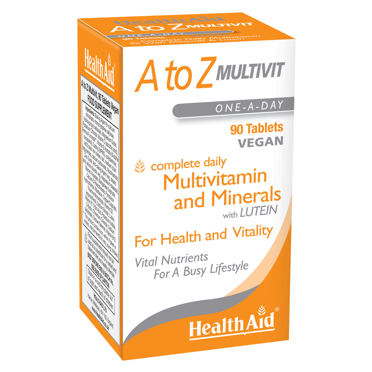 HealthAid A to Z Multivit 90 tablets