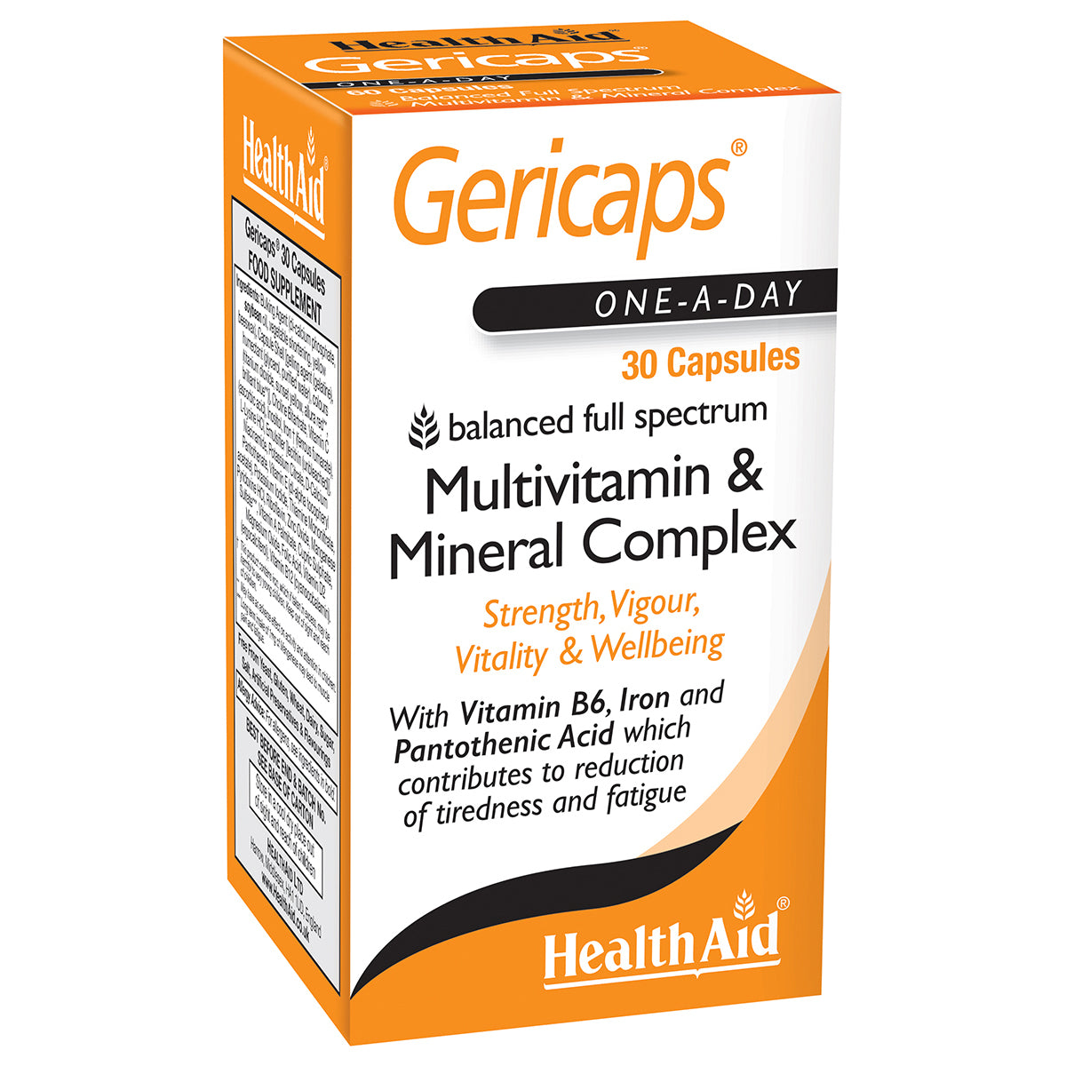 HealthAid Gericaps 30 capsules