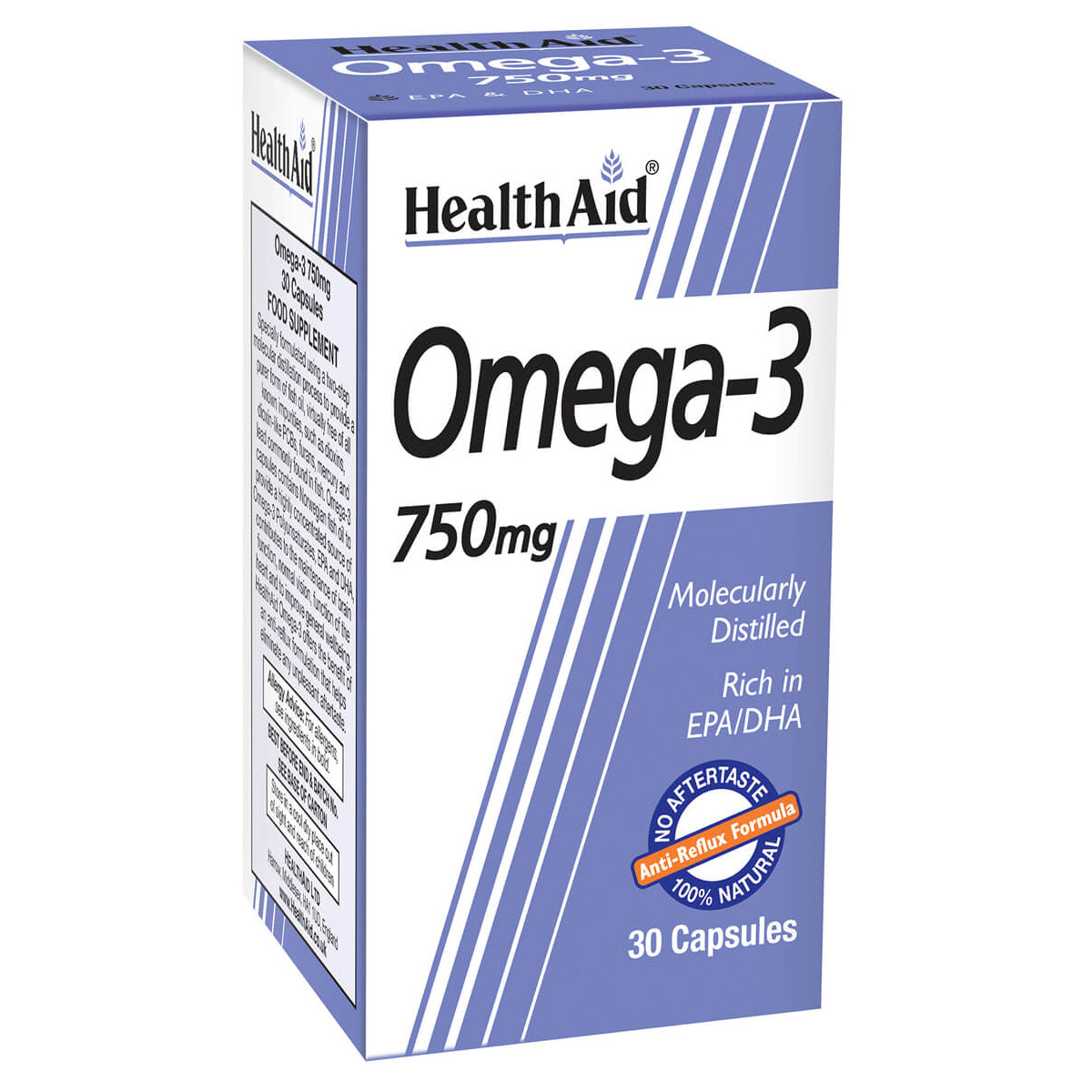 HealthAid Omega-3 750mg 30 capsules