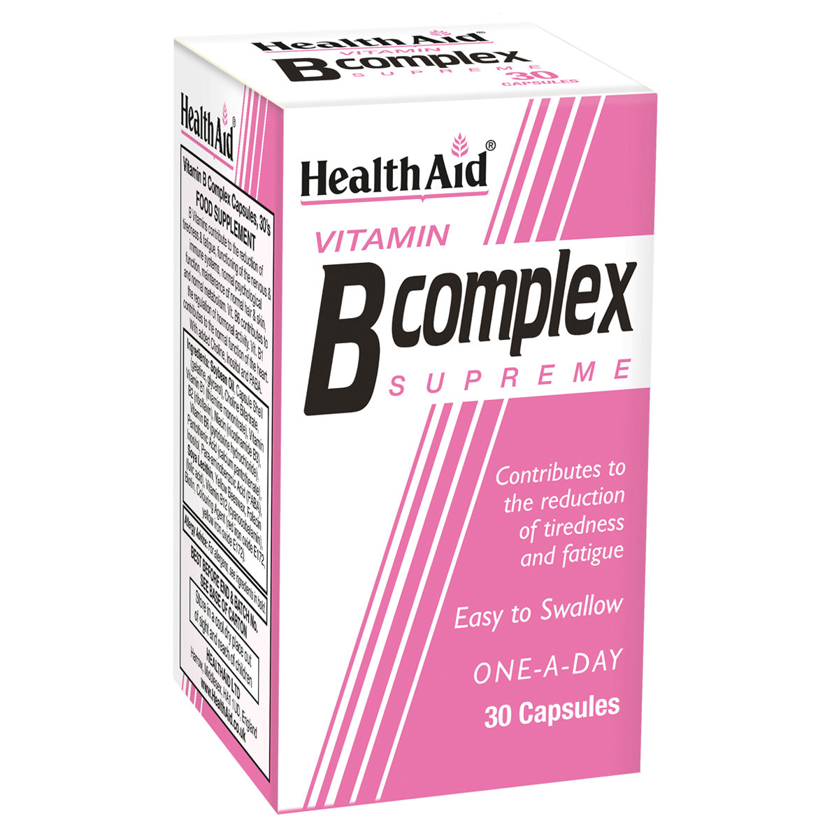 HealthAid Vitamin B Complex Supreme 30 capsules