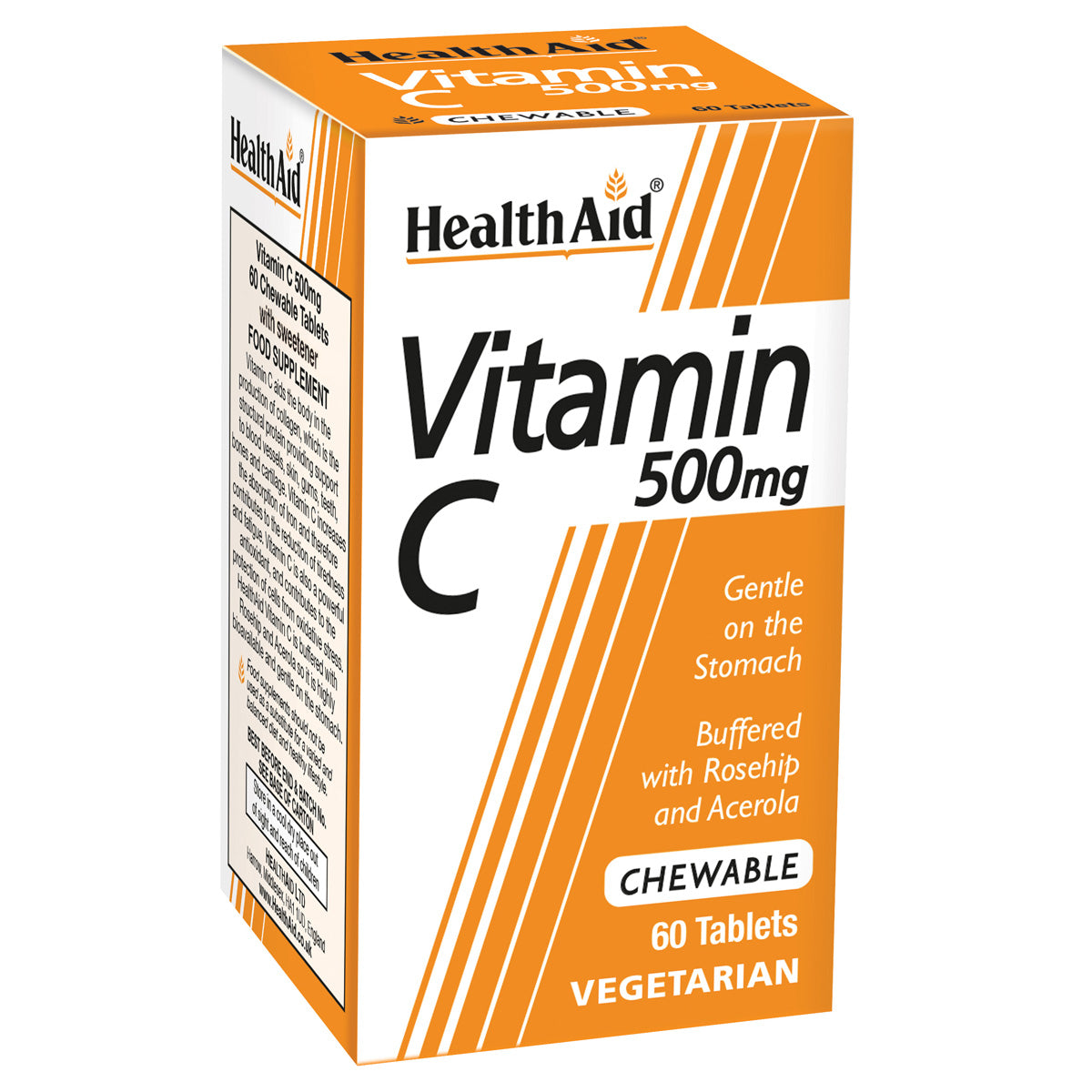 HealthAid Vitamin C 500mg 60 tablets
