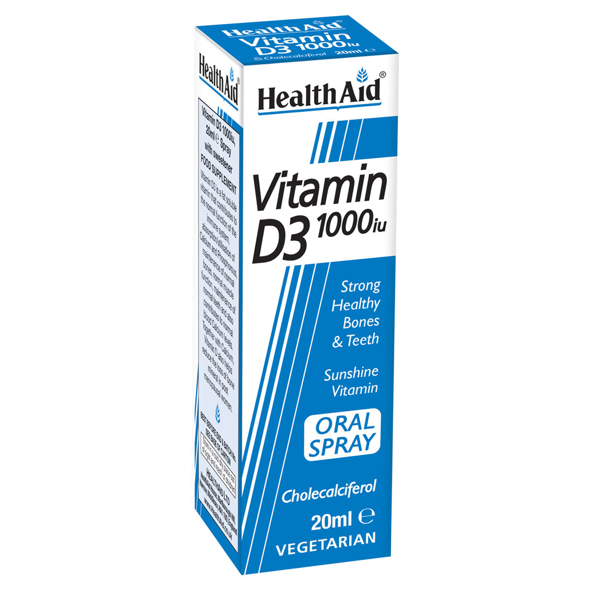HealthAid Vitamin D3 1000 IU Oral Spray 20ml